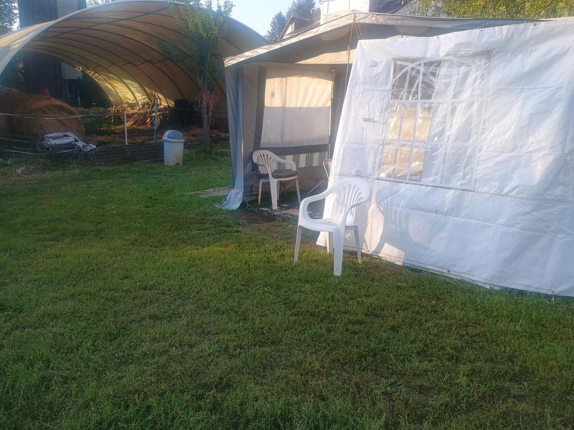 Wildcamp Resort Masseria La Murgia Unterkunft In Einem Wohnwagen Rimbach  Екстериор снимка
